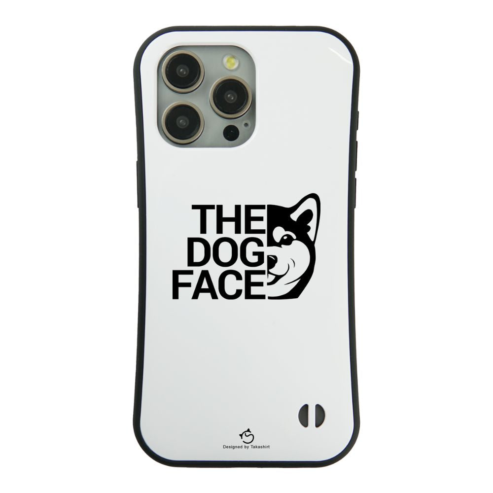 ケース いぬ 犬 イラスト ダックスフン 柴犬 THE DOG FACE 2 スマホ ケース iPhone8, SE2, SE3 ~ ケース iPhone16シリーズ
