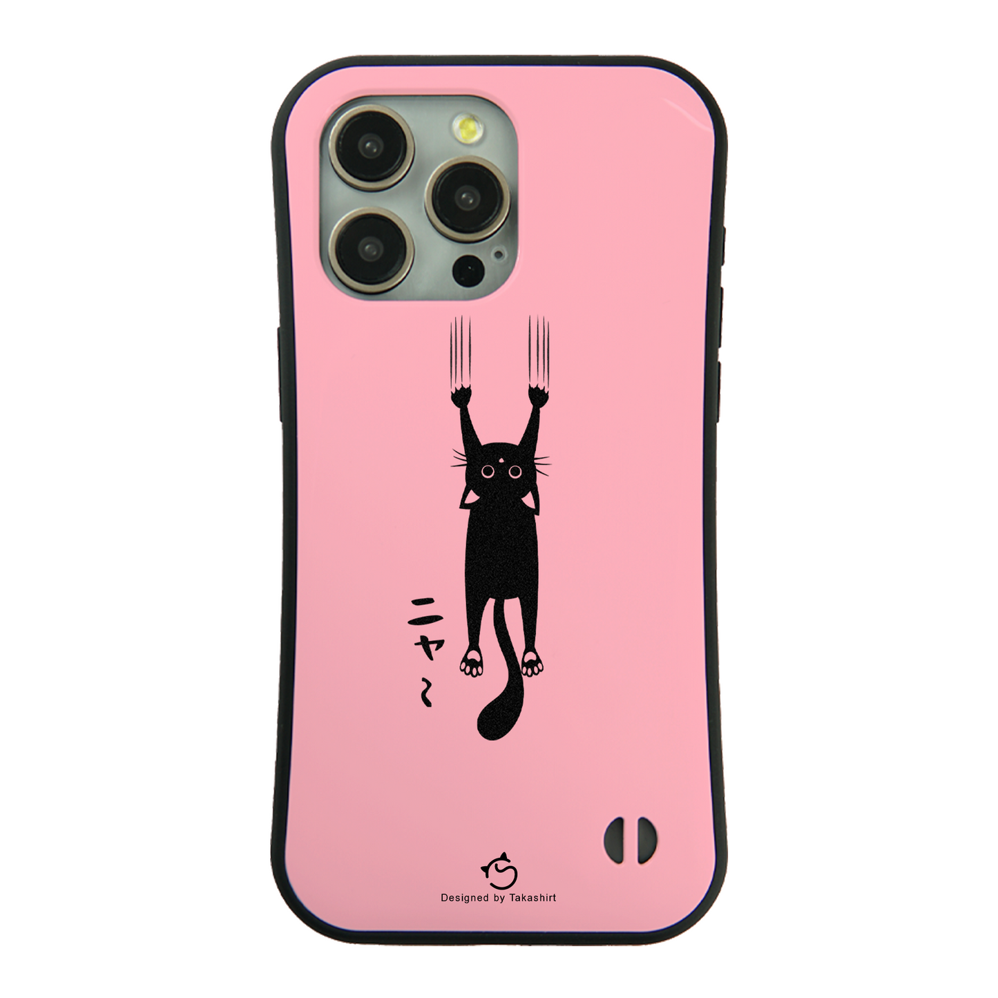 ケース ねこ 猫イラスト 引っ掻く猫 2 スマホ ケース iPhone8, SE2, SE3 ~ ケース iPhone16シリーズ