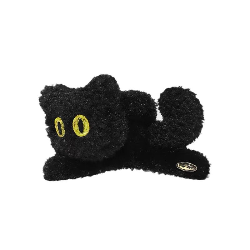 猫ヘアクリップ クリスマス猫爪とぎクリップ 猫 べっ甲 女の子 (割引クーポン対象外).