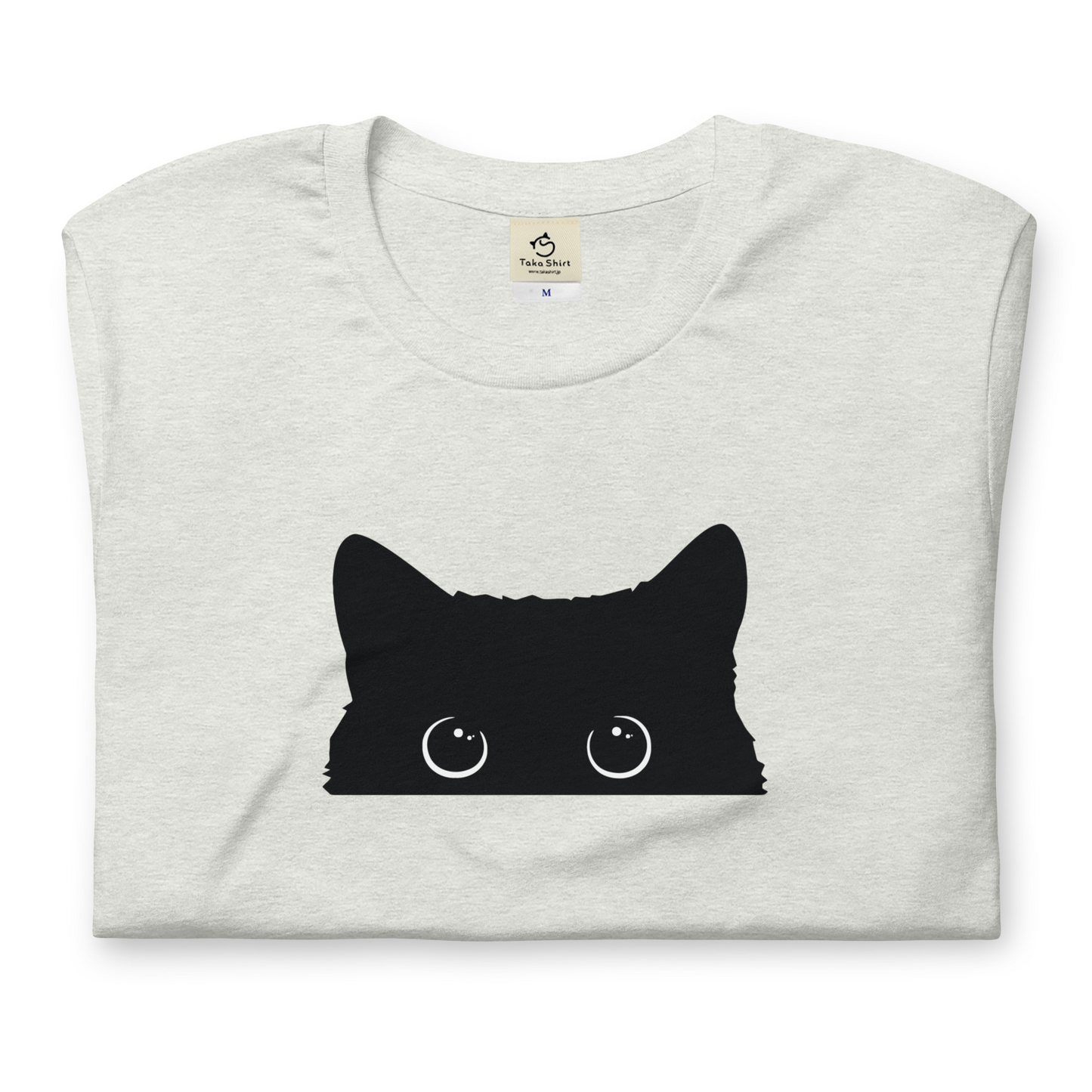 猫tシャツ ねこ 猫イラスト 可愛い黒い猫|アダルト&キッズサイズ.