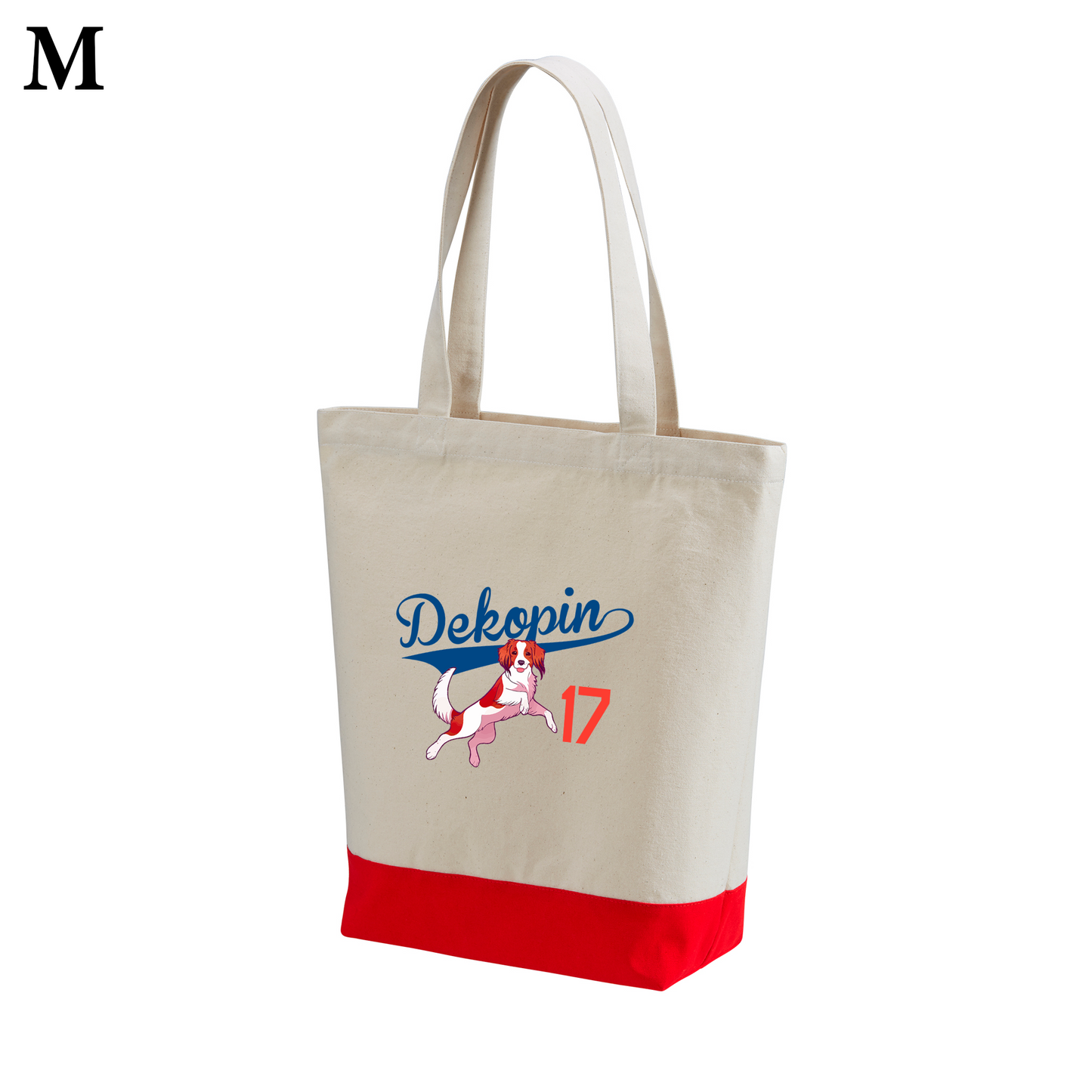 犬トート バッグ 犬 エコ バッグ コーイケルホンディエ Dekopin2.