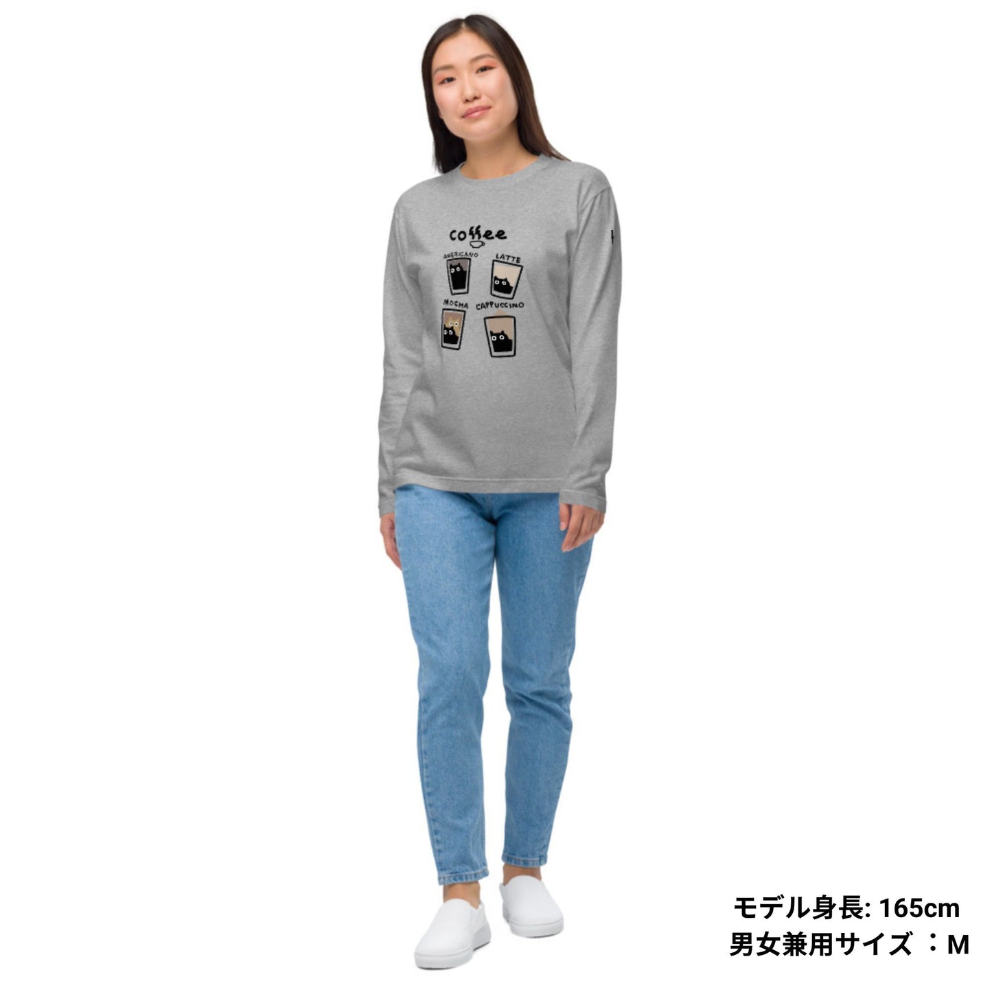 猫 ロン t 猫 長袖 t シャツ ねこ 猫イラスト猫カフェ.