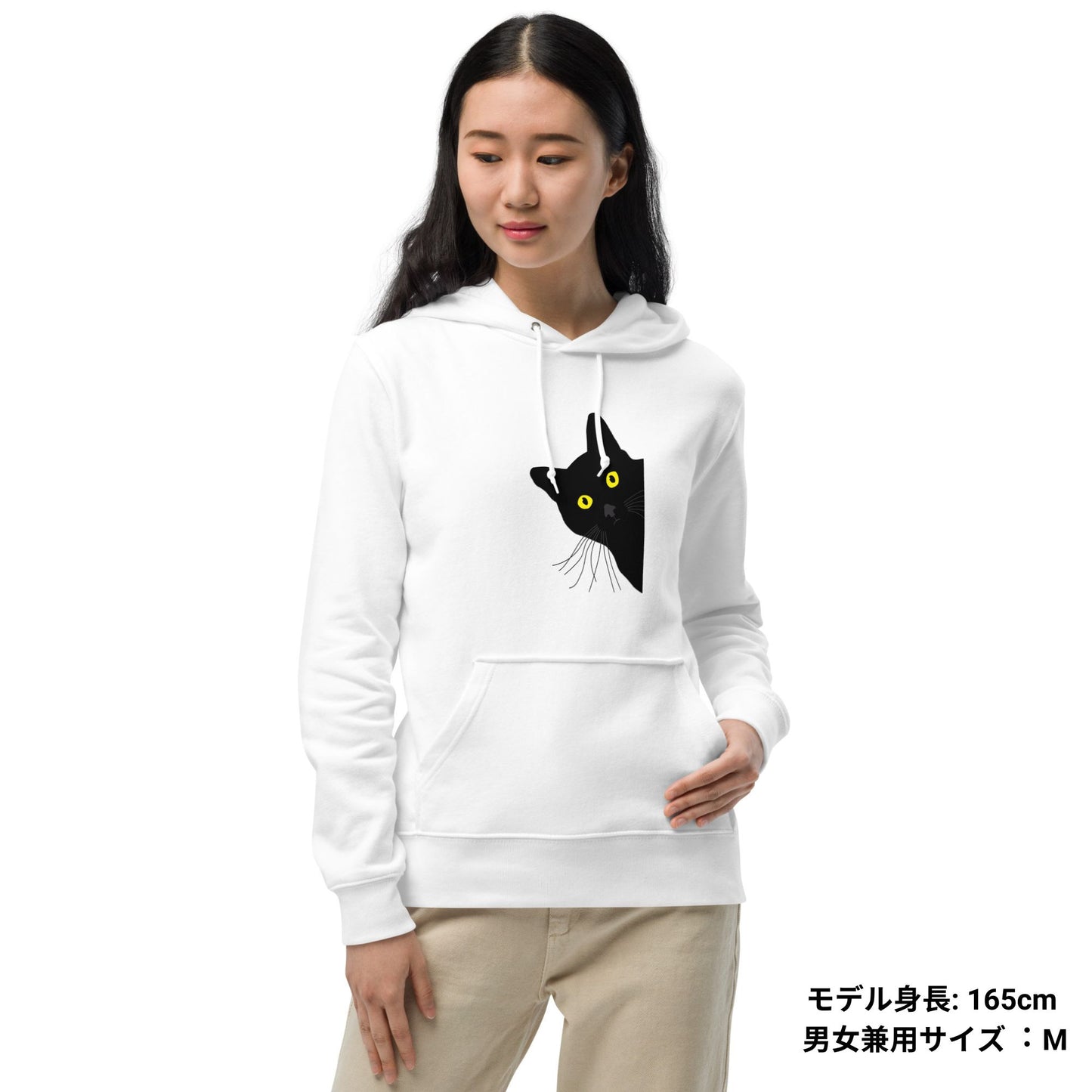 猫 パーカー ねこ かわいい 猫イラスト可愛い.