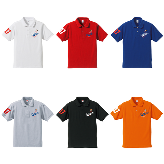 【数量限定】B級品 デコピン 犬ポロシャツ いぬ コーイケルホンディエイラスト Dekopin.