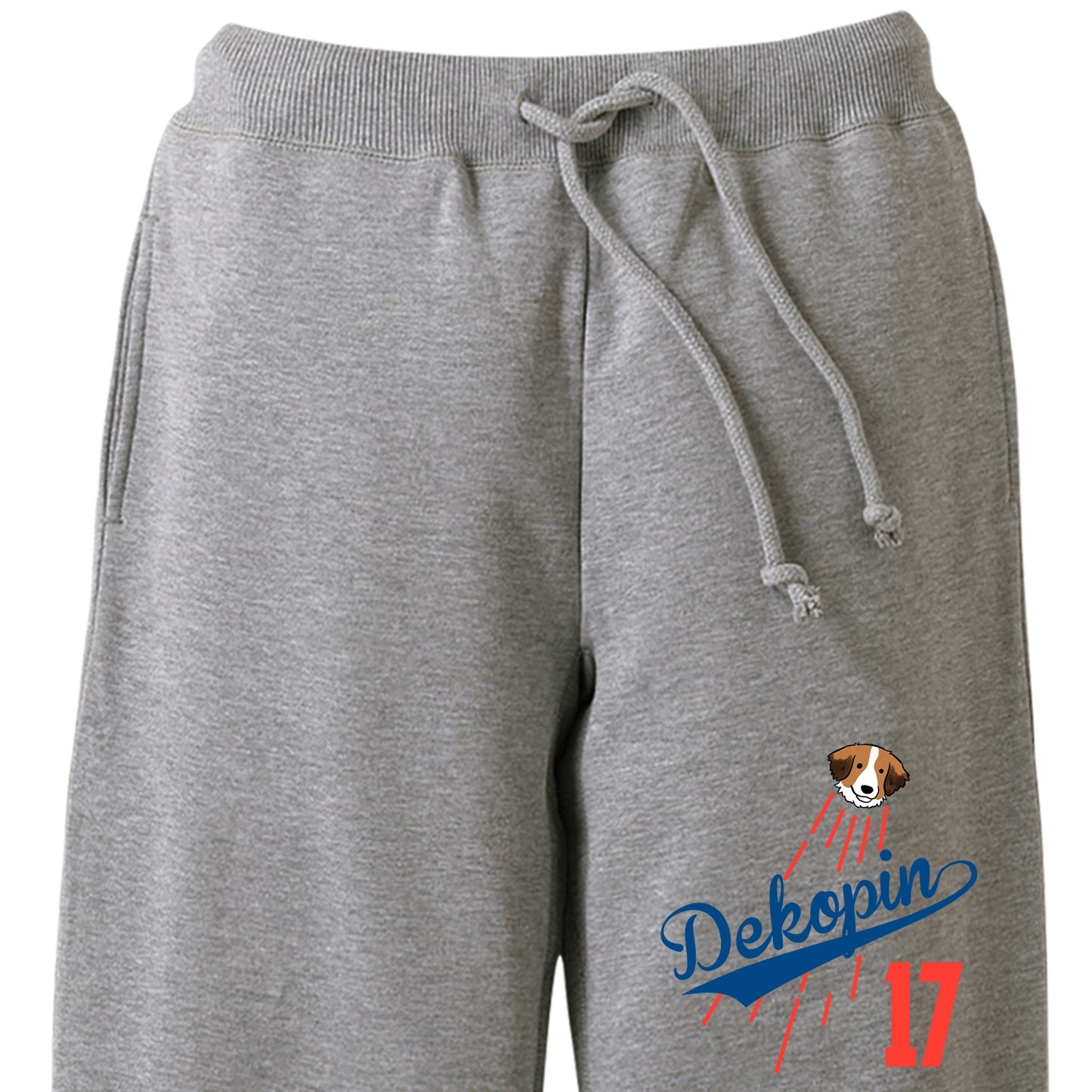 デコピン スウェット パンツ コーイケルホンディエイラスト Dekopin.