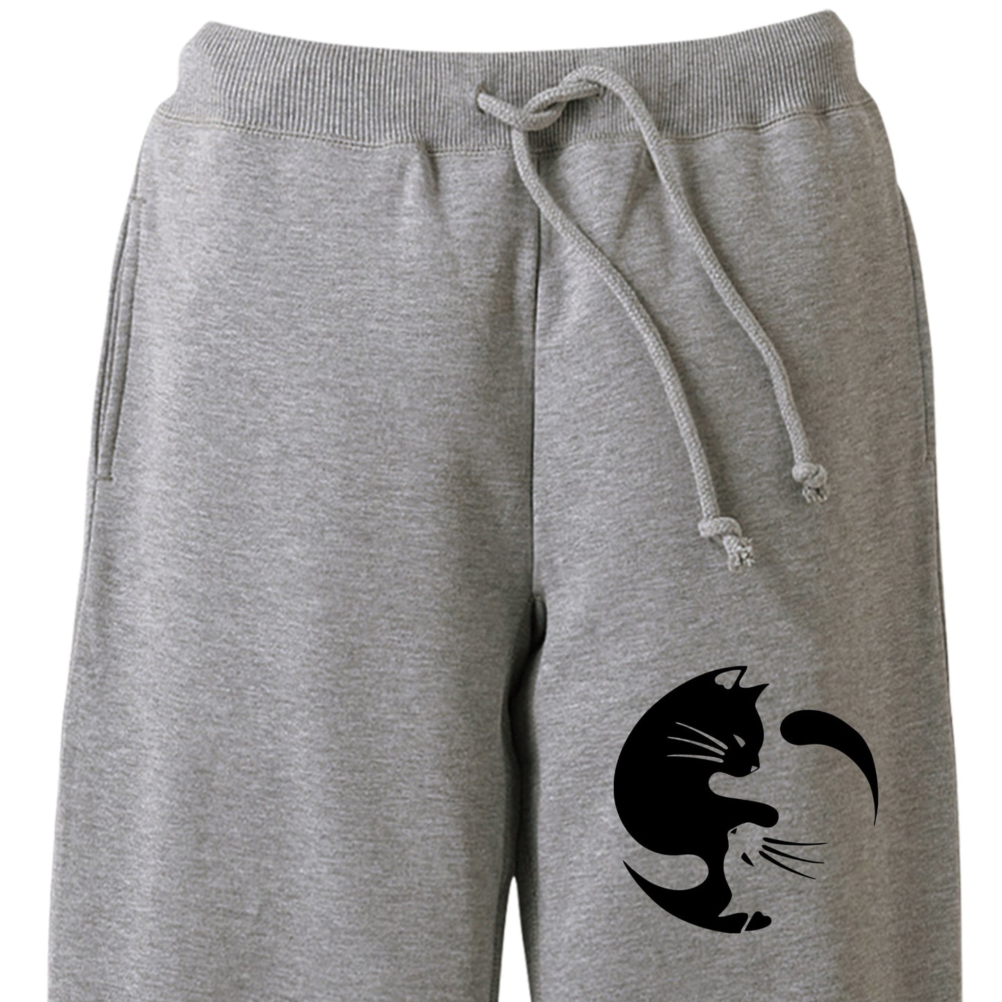 猫 スウェット パンツ ねこ かわいい 猫イラスト 陰陽サークル.