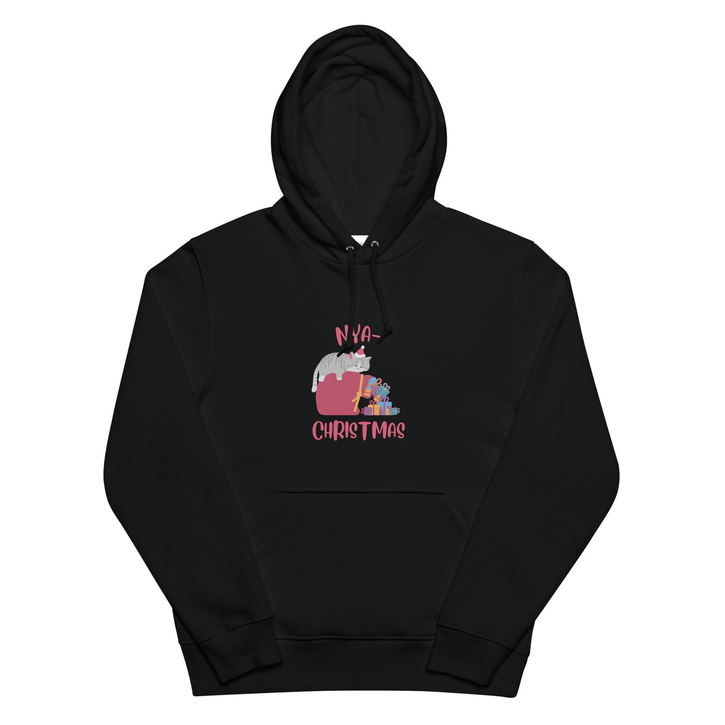 【クリスマス限定商品】猫 パーカー ねこ かわいい 猫イラスト 猫クリスマス.