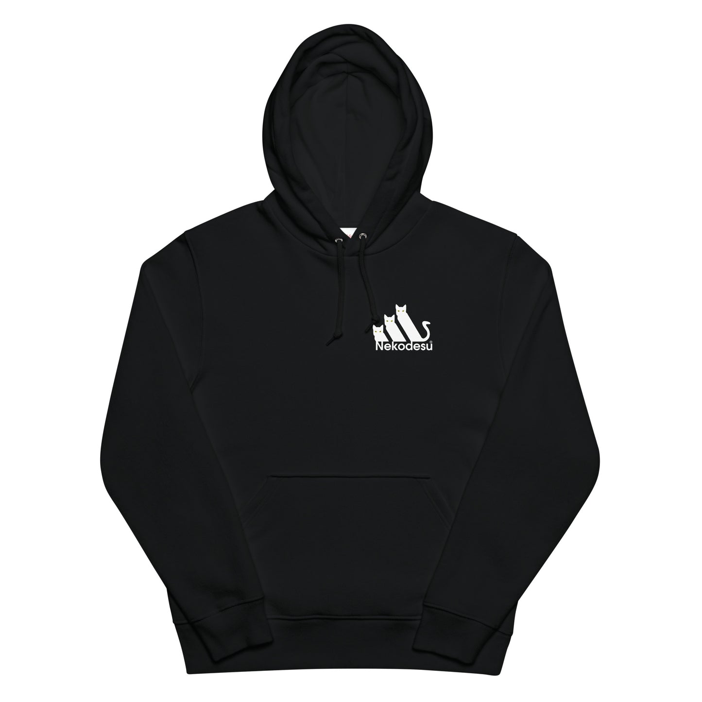猫 パーカー ねこ かわいい 猫イラスト Nekodesu Small|アダルト&キッズサイズ.