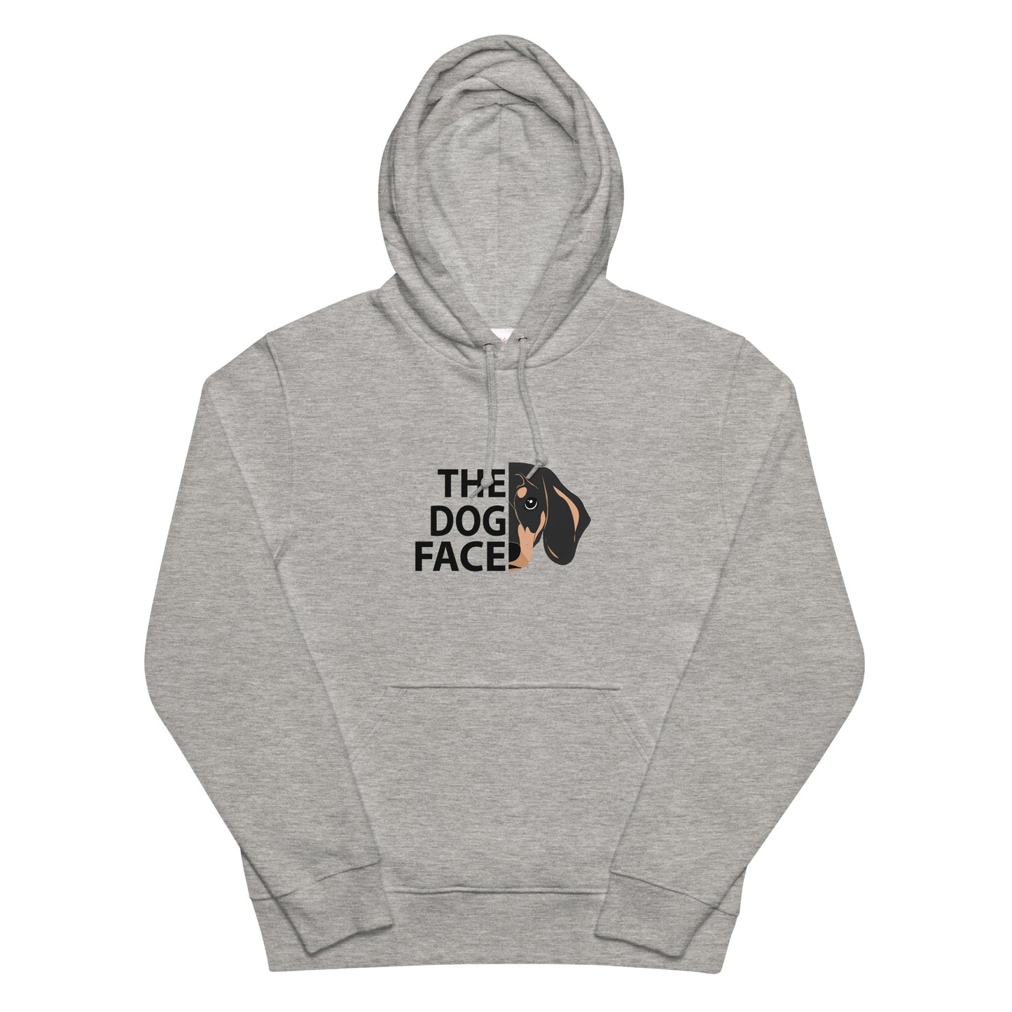 犬パーカー 犬イラスト いぬ かわいい ダックスフント犬 THE DOG FACE.