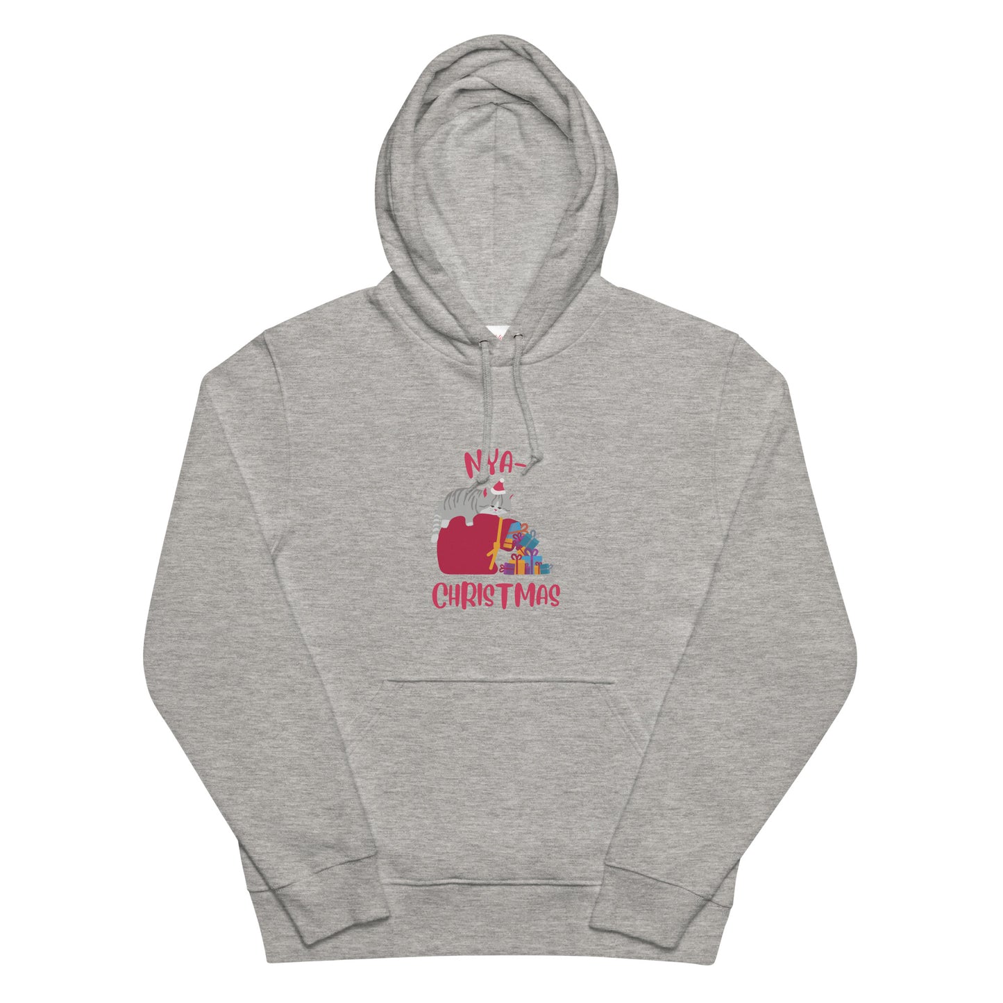 【クリスマス限定商品】猫 パーカー ねこ かわいい 猫イラスト 猫クリスマス.