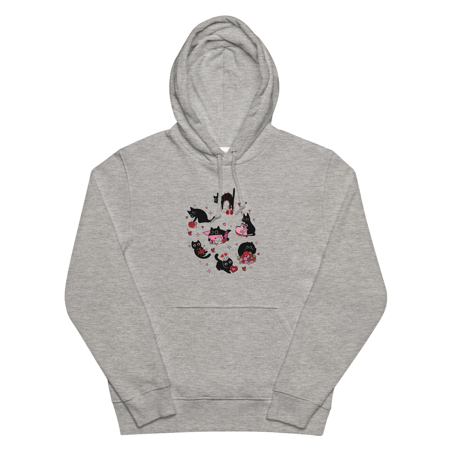 【バレンタイン限定】猫 パーカー ねこ かわいい 猫イラスト.