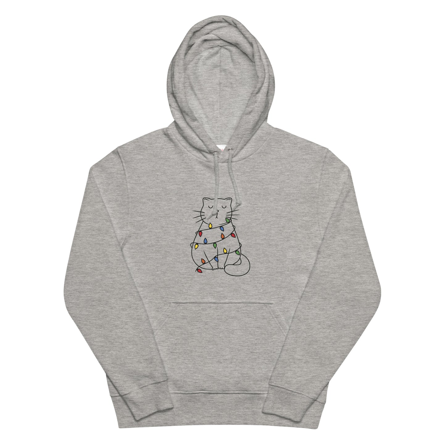 【クリスマス限定商品】猫 パーカー ねこ かわいい 猫イラスト 猫クリスマス.