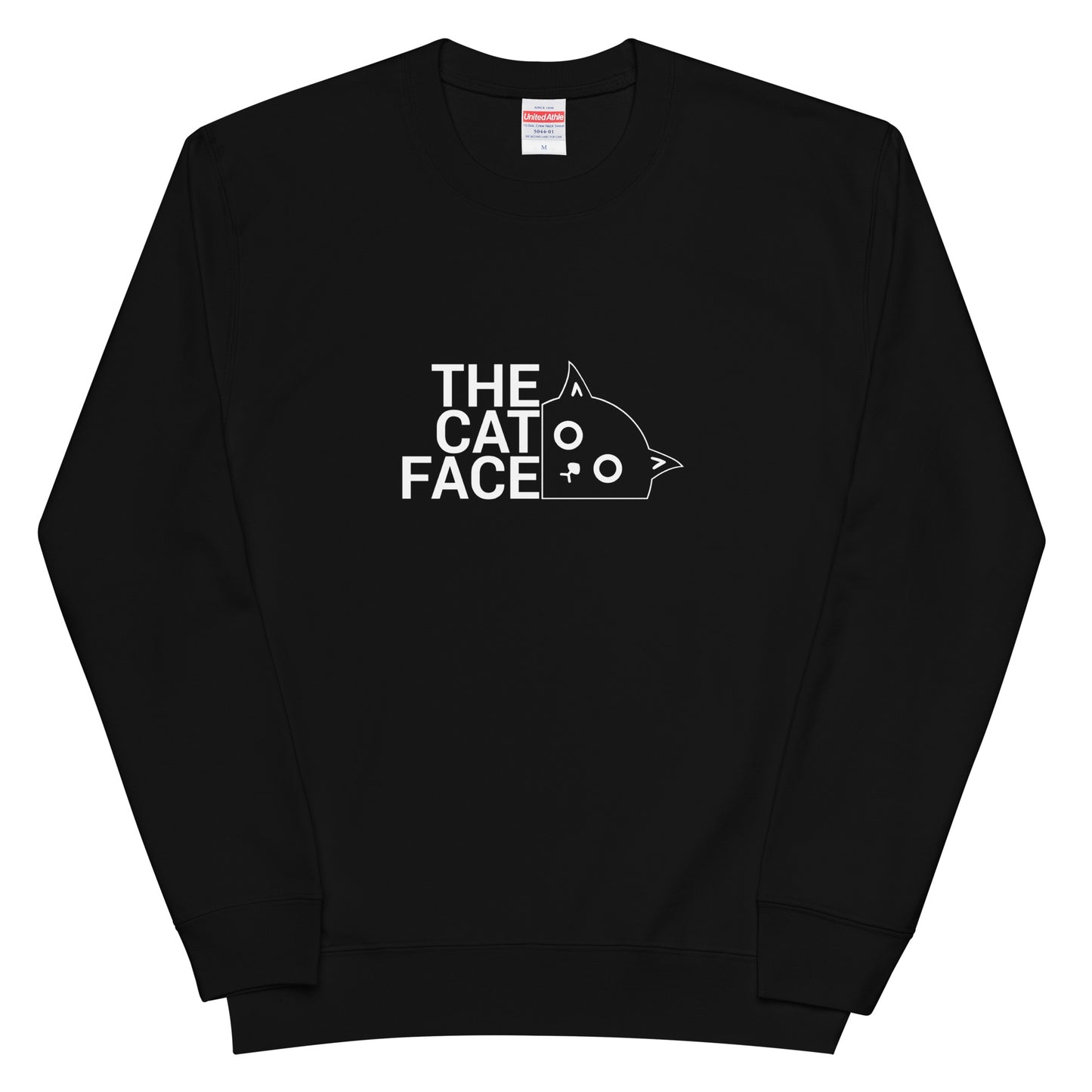 猫 トレーナー ねこ かわいい 猫イラスト THE CAT FACE1.