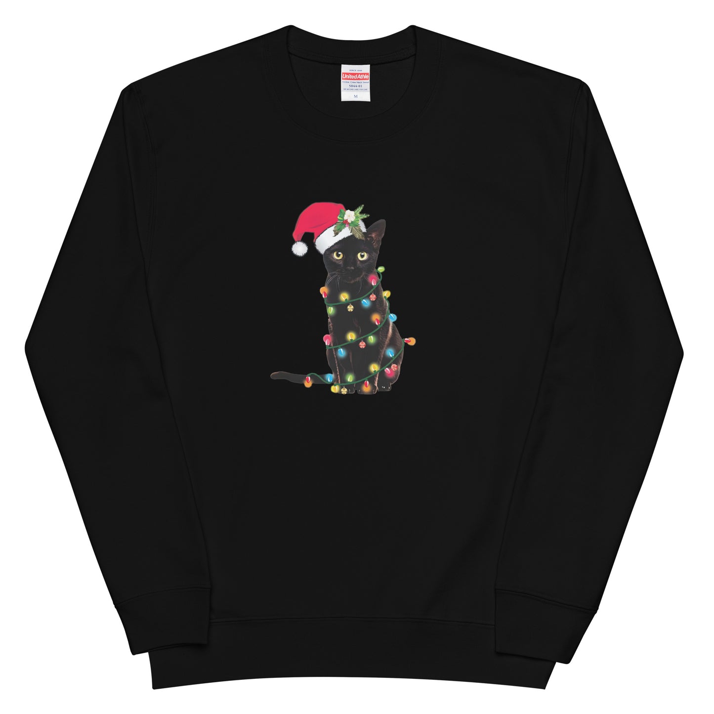 【クリスマス限定商品】猫 トレーナー ねこ かわいい 猫イラスト 猫クリスマス.