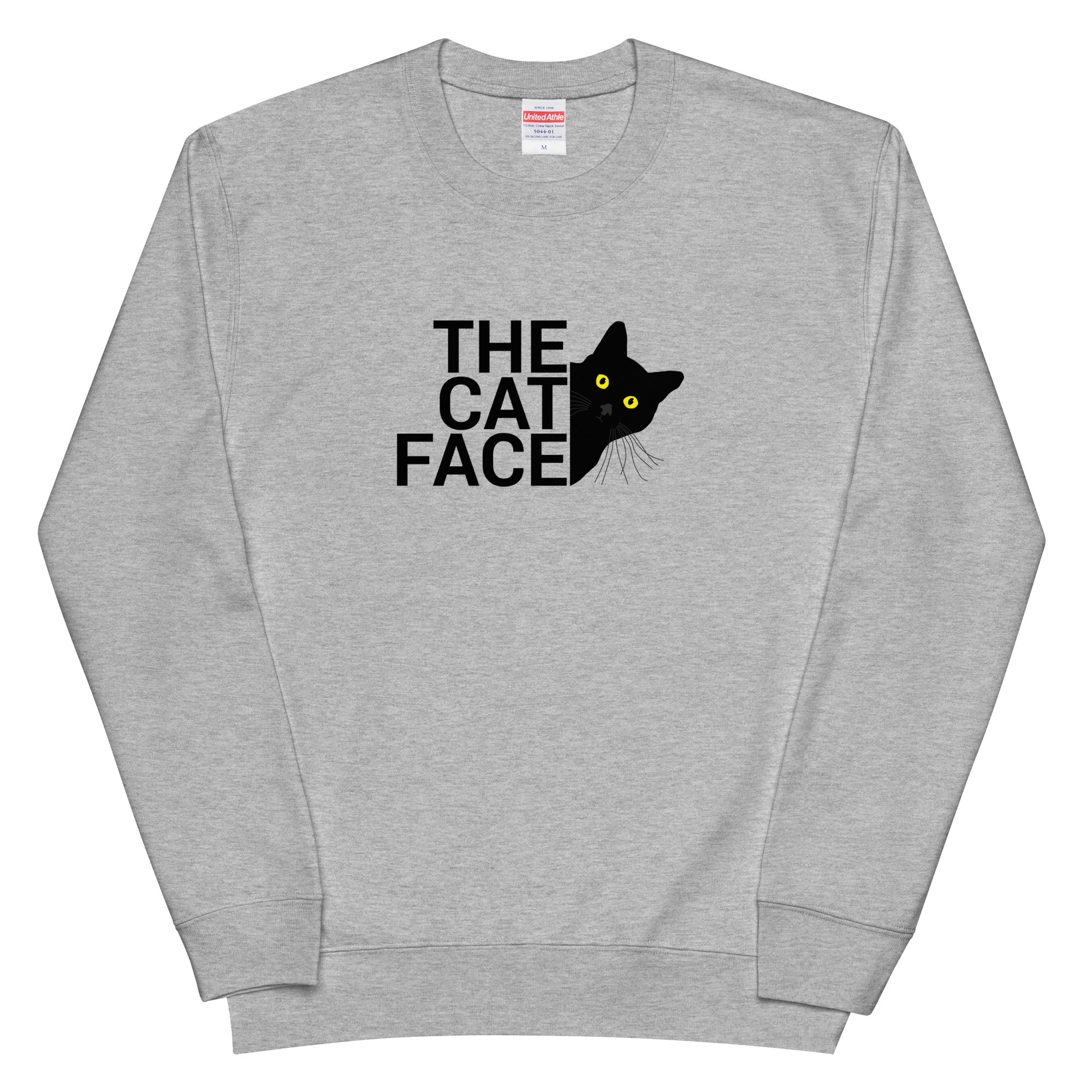 猫 トレーナー ねこ かわいい 猫イラスト THE CAT FACE2.