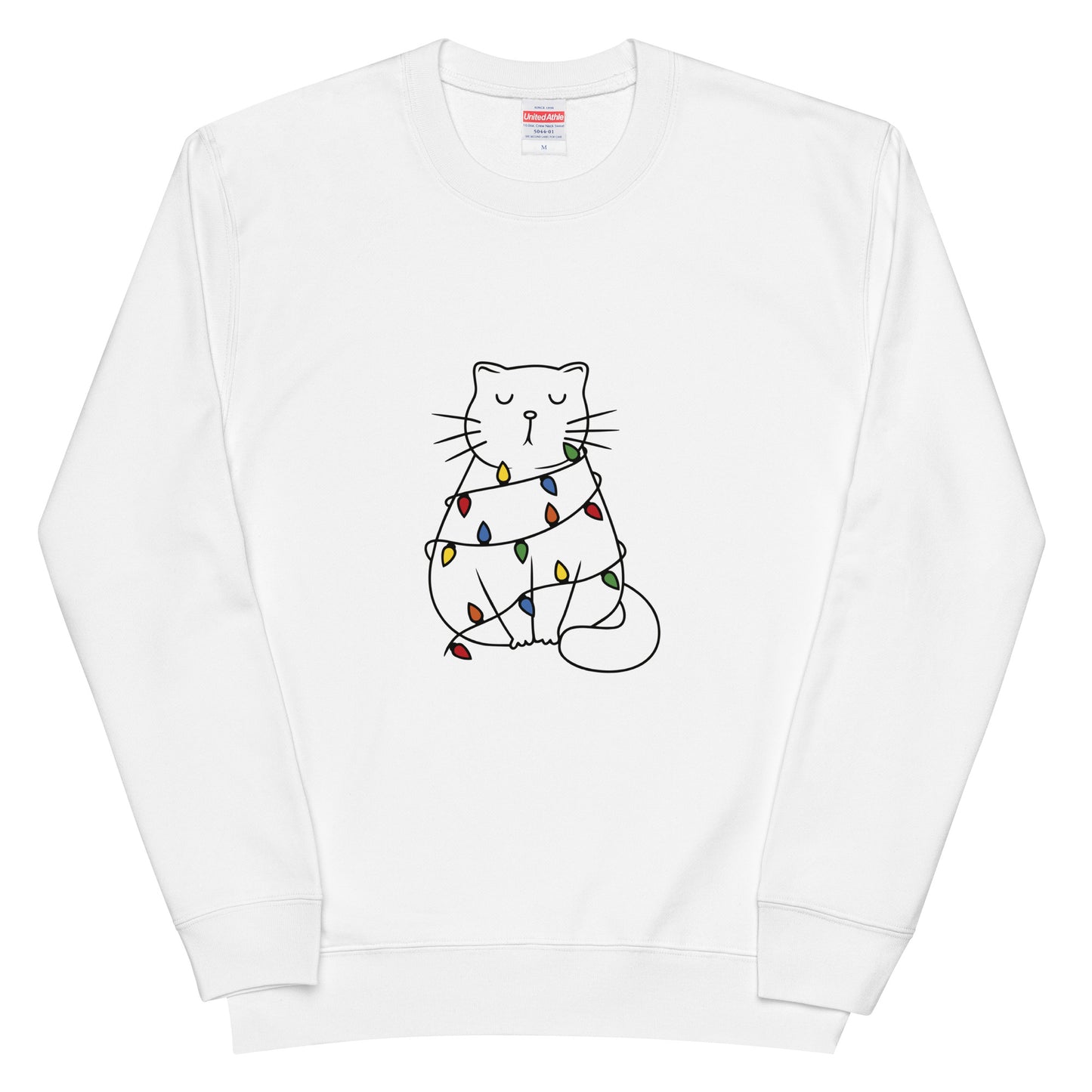 【クリスマス限定商品】猫 トレーナー ねこ かわいい 猫イラスト 猫クリスマス.