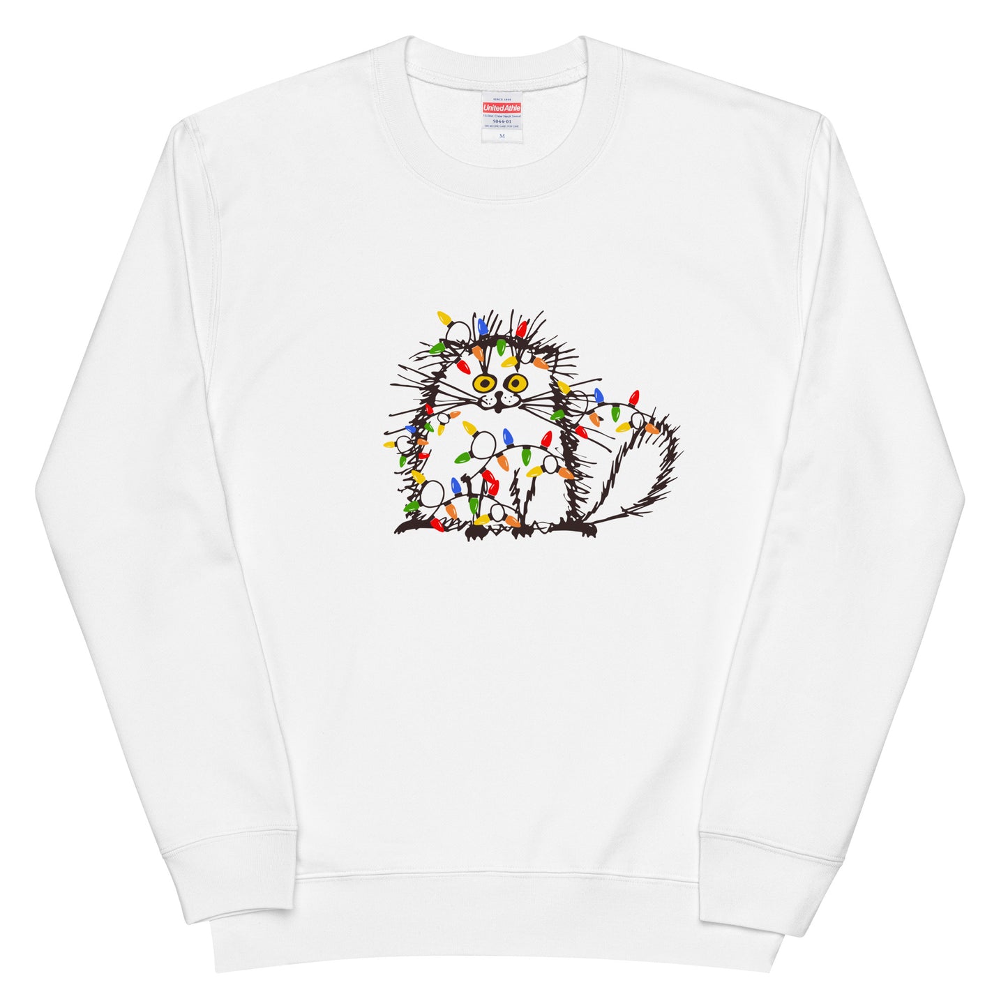 【クリスマス限定商品】猫 トレーナー ねこ かわいい 猫イラスト 猫クリスマス.