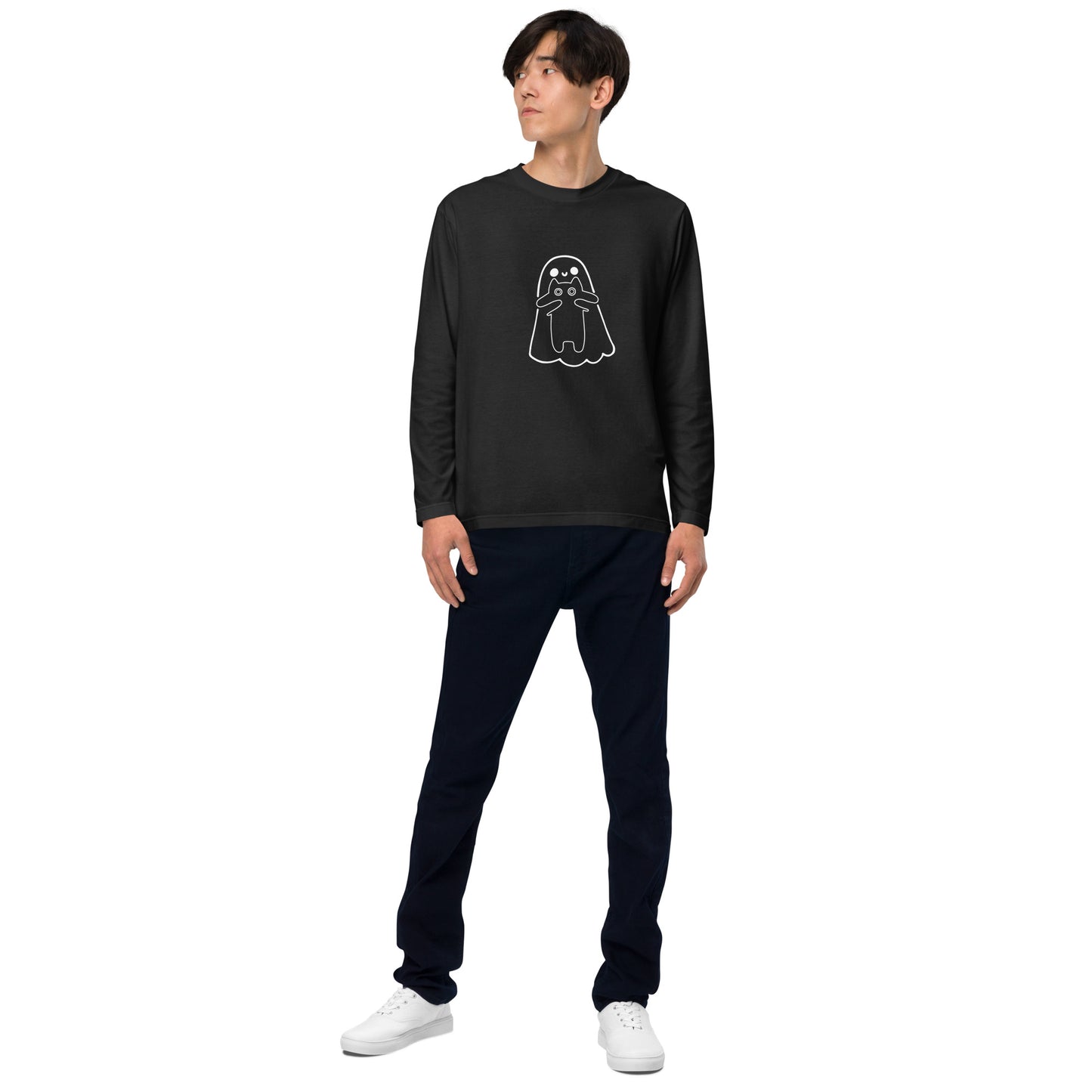 猫 ロン t 猫 長袖 t シャツ ねこ 猫イラスト ハロウィン.