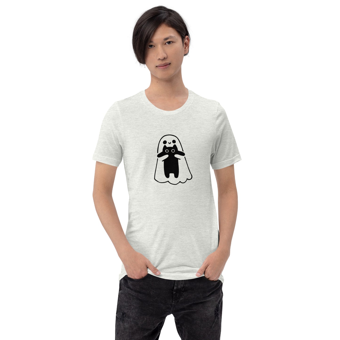 猫tシャツ ねこ 猫イラスト おもしろ tシャツ かわいい ハロウィン|アダルト&キッズサイズ.