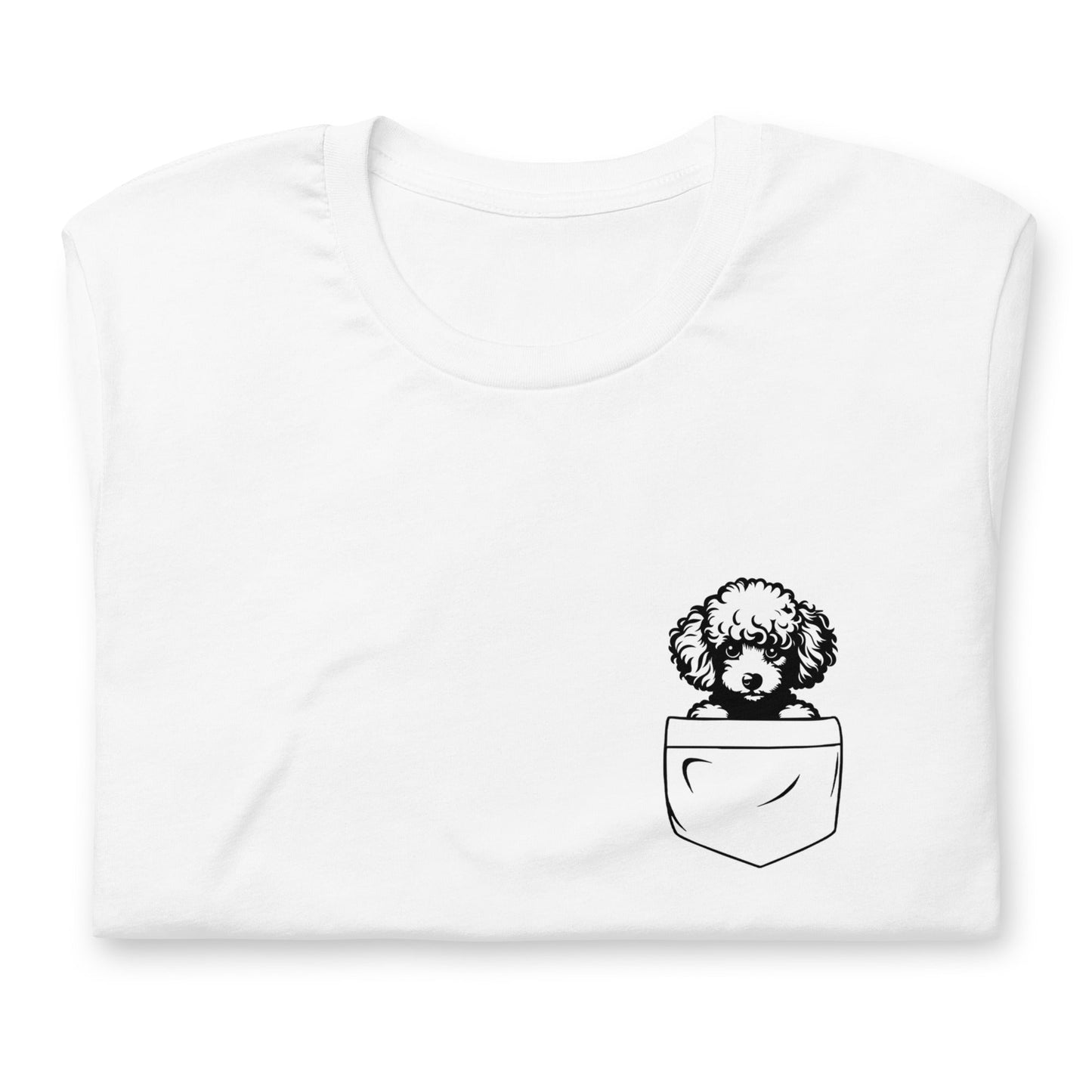 犬 tシャツ 犬イラスト 犬プードル|アダルト&キッズサイズ.