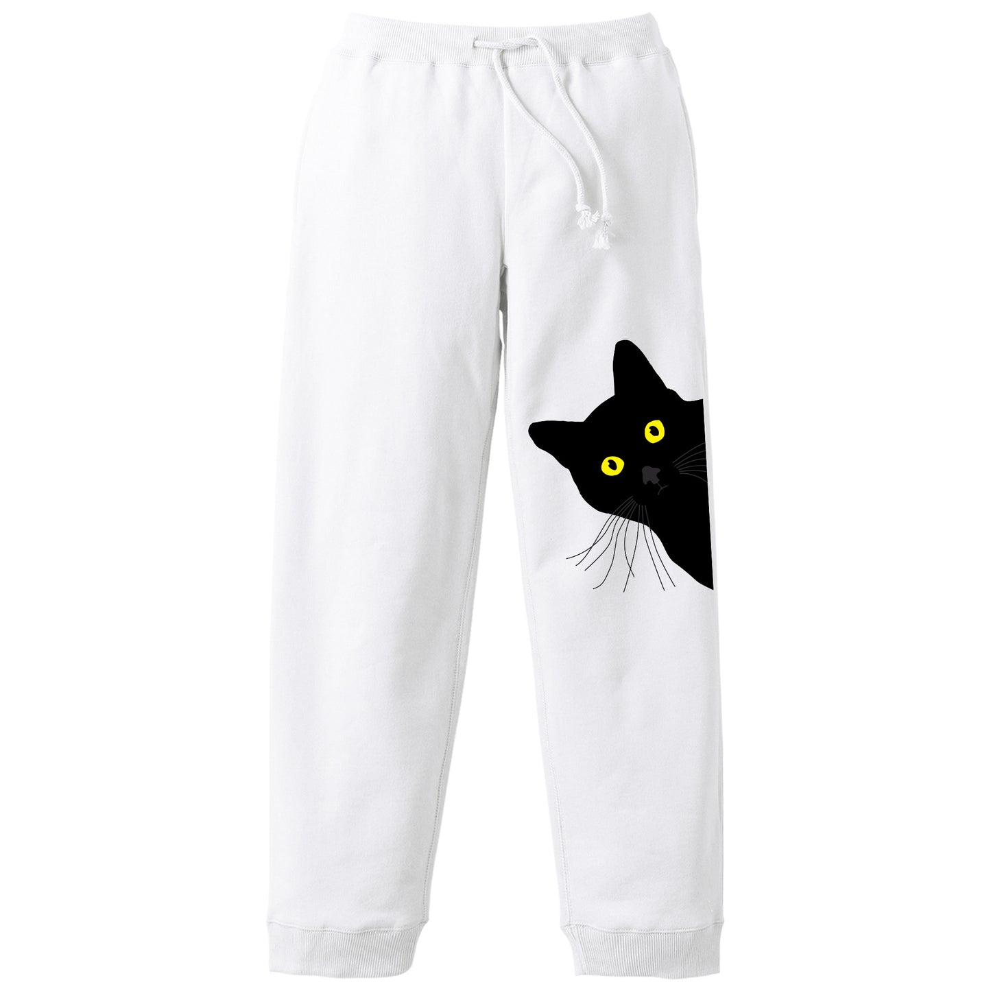 猫 スウェット パンツ ねこ かわいい 猫イラスト.