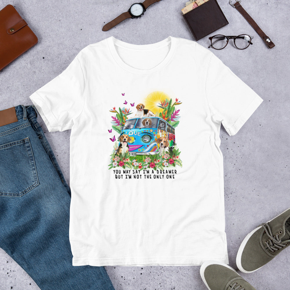 犬 tシャツ 犬イラスト ビーグル|アダルト&キッズサイズ.