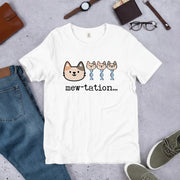ミュウテーション猫 DNA Tシャツ ｜ 猫好き・理系に人気