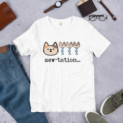 ミュウテーション猫 DNA Tシャツ ｜ 猫好き・理系に人気