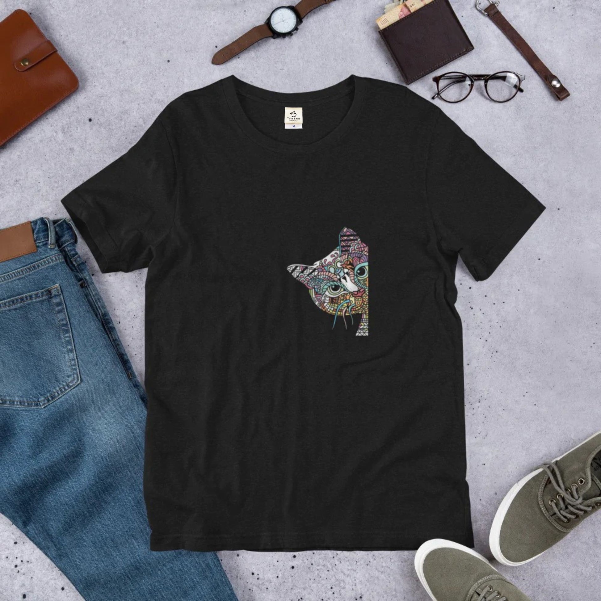 猫tシャツ ねこ 猫イラスト Cat Lover｜アダルト&キッズサイズ.