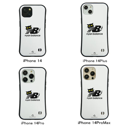 ケース ねこ 猫イラスト猫  Nyan Balanceー スマホ ケース iPhone8, SE2, SE3 ~ ケースiPhone17シリーズ