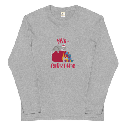 【クリスマス限定商品】猫 ロン t 猫 長袖 t シャツ ねこ 猫イラスト 猫クリスマス.