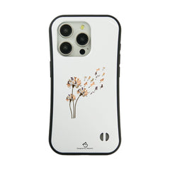 ケース いぬ 犬 イラスト チワワ タンポポ  スマホ ケース iPhone8, SE2, SE3 ~ ケースiPhone17シリーズ