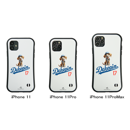 デコピン ケース いぬ 犬 コーイケルホンディエイラスト  Dekopin2 スマホ ケース iPhone8, SE2, SE3 ~ ケース iPhone16シリーズ