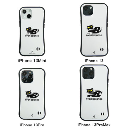 ケース ねこ 猫イラスト猫  Nyan Balanceー スマホ ケース iPhone8, SE2, SE3 ~ ケースiPhone17シリーズ