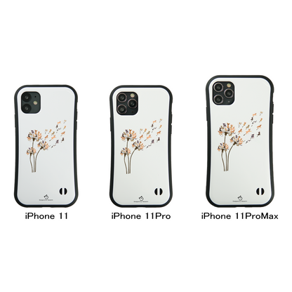 ケース いぬ 犬 イラスト チワワ タンポポ  スマホ ケース iPhone8, SE2, SE3 ~ ケース iPhone16シリーズ