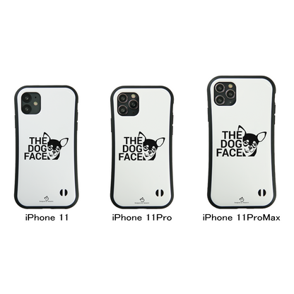 ケース いぬ 犬 イラスト  チワワ THE DOG FACE スマホ ケース iPhone8, SE2, SE3 ~ ケース iPhone16シリーズ