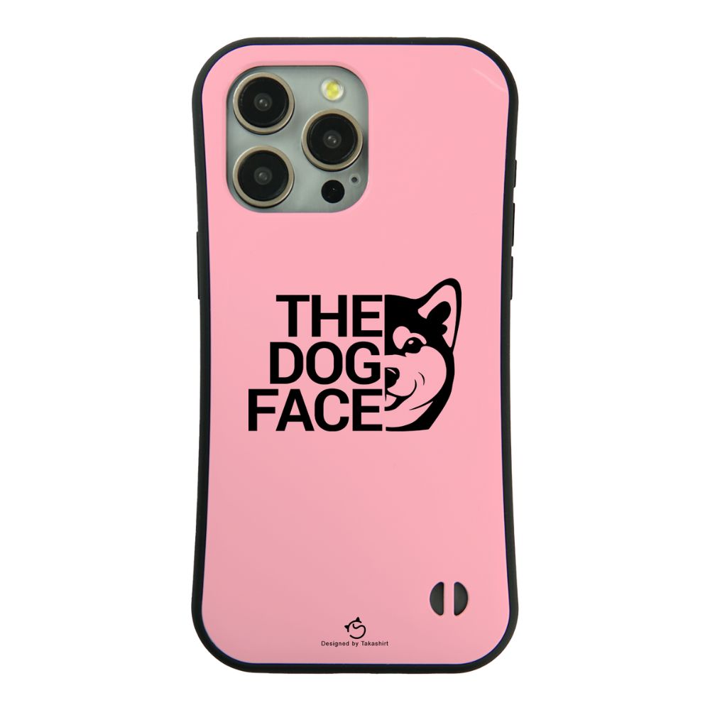 ケース いぬ 犬 イラスト ダックスフン 柴犬 THE DOG FACE 2 スマホ ケース iPhone8, SE2, SE3 ~ ケース iPhone16セリア