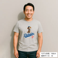 デコピン 犬tシャツ いぬ コーイケルホンディエイラスト  Dekopin｜アダルト&キッズサイズ