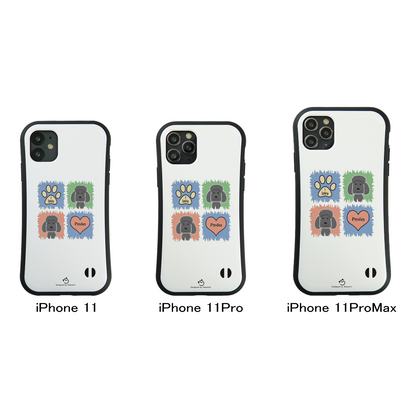 ケース いぬ 犬 イラスト トイ プードル ベター スマホ ケース iPhone8, SE2, SE3 ~ ケース iPhone16セリア