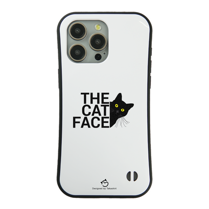 ケース ねこ 猫イラスト The Cat Face2 スマホ ケース iPhone8, SE2, SE3 ~ ケース iPhone16シリーズ
