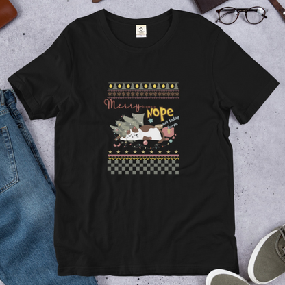 【クリスマス限定商品】猫tシャツ ねこ 猫イラスト 猫クリスマス.