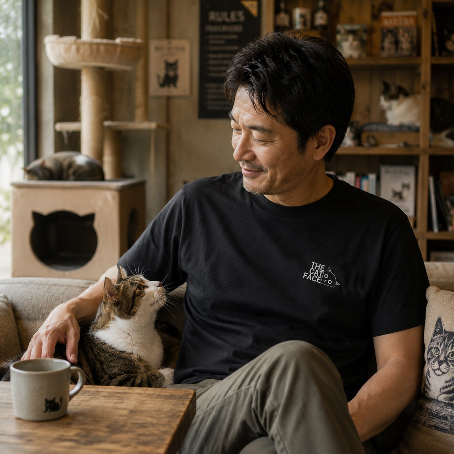 THE CAT FACE 猫Tシャツ｜人気ワンポイント