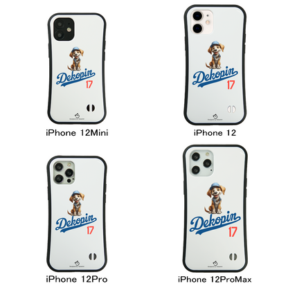 デコピン ケース いぬ 犬 コーイケルホンディエイラスト  Dekopin2 スマホ ケース iPhone8, SE2, SE3 ~ ケース iPhone16シリーズ