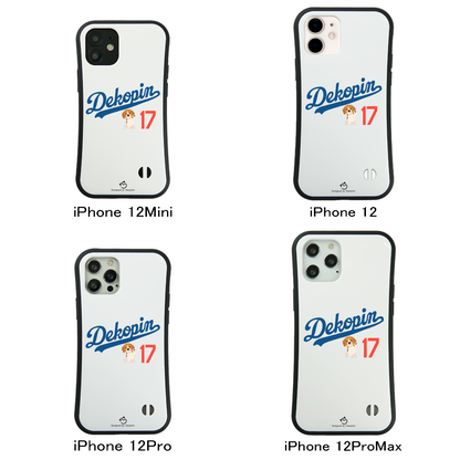 デコピン ケース いぬ 犬 コーイケルホンディエイラスト  Dekopin3スマホ ケース iPhone8, SE2, SE3 ~ ケース iPhone16シリーズ