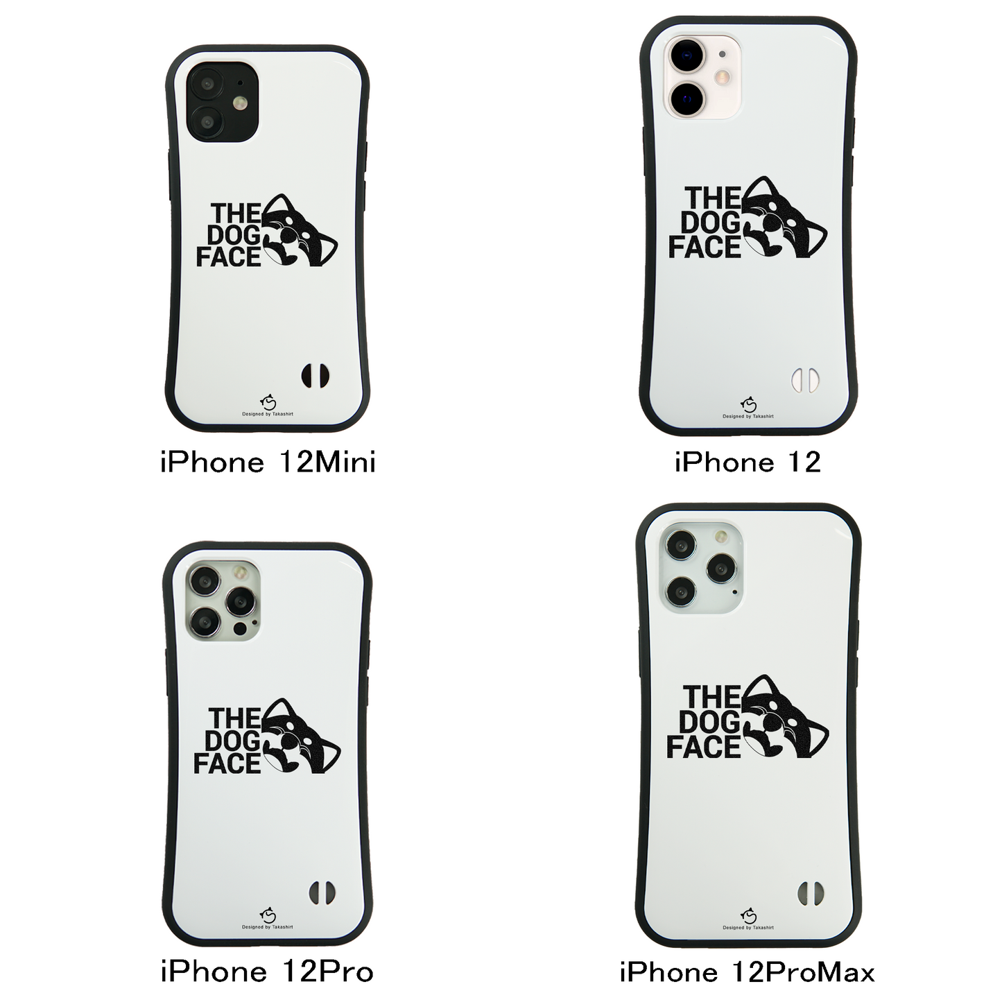 ケース いぬ 犬 イラスト  柴犬 THE DOG FACE1 スマホ ケース iPhone8, SE2, SE3 ~ ケース iPhone16シリーズ