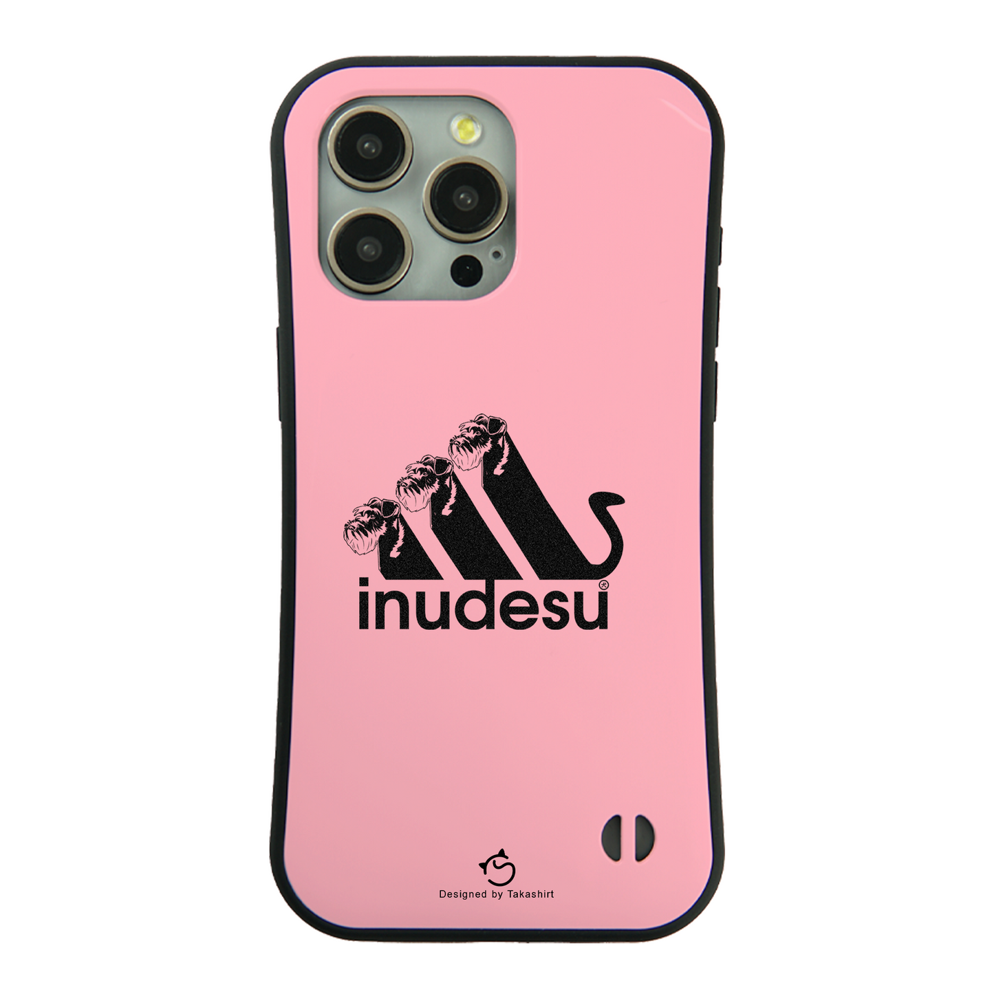 ケース いぬ 犬 イラスト  ミニチュア・シュナウザー INUDESU スマホ ケース iPhone8, SE2, SE3 ~ ケース iPhone16シリーズ
