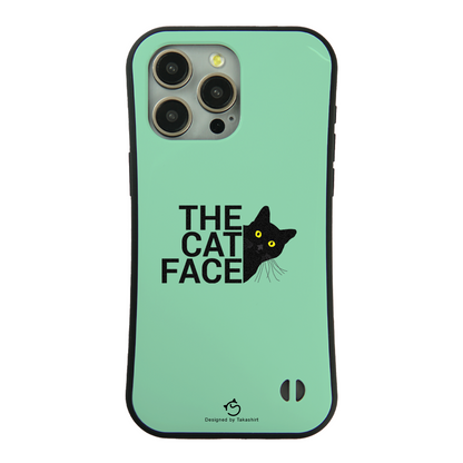 ケース ねこ 猫イラスト The Cat Face2 スマホ ケース iPhone8, SE2, SE3 ~ ケース iPhone16シリーズ