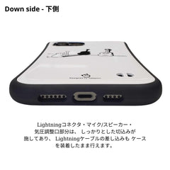 ケース いぬ 犬 イラスト   犬ギター スマホ ケース iPhone8, SE2, SE3 ~ ケース iPhone17シリーズ