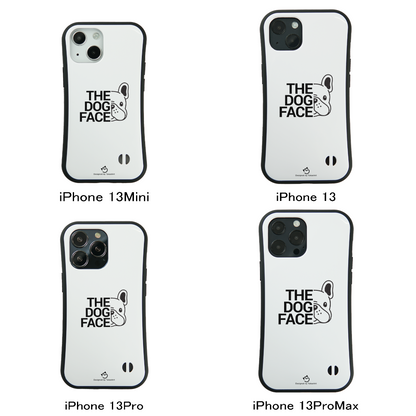 ケース いぬ 犬 イラスト フレンチ・ブルドッグ THE DOG FACE スマホ ケース iPhone8, SE2, SE3 ~ ケース iPhone16シリーズ