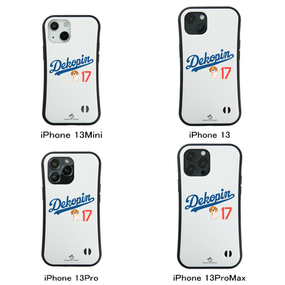 デコピン ケース いぬ 犬 コーイケルホンディエイラスト  Dekopin3スマホ ケース iPhone8, SE2, SE3 ~ ケース iPhone16シリーズ